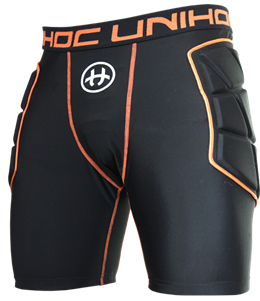 Målmands shorts - Unihoc Goalie FLOW, sort